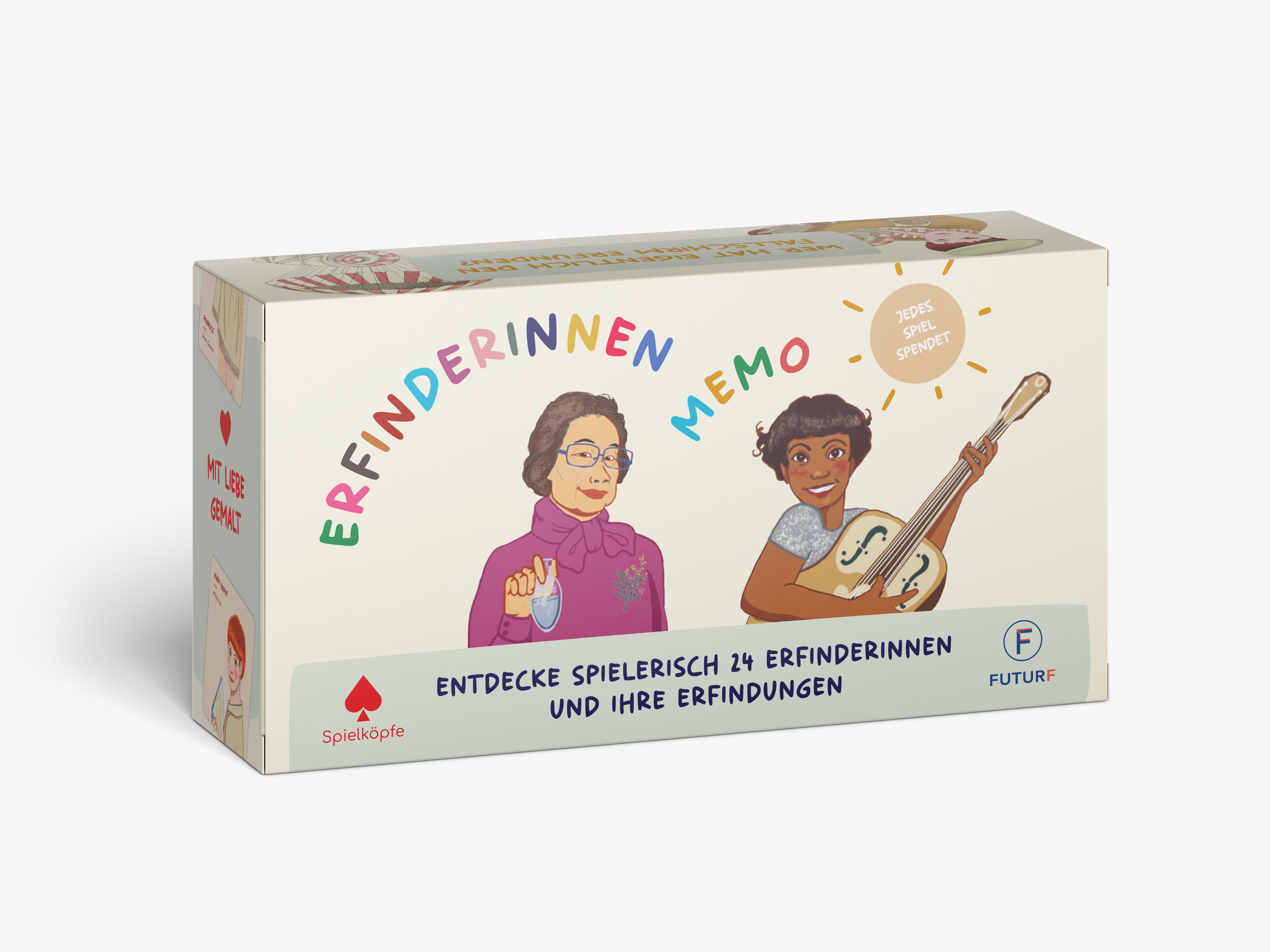 Spielköpfe Erfinderinnen Memo (German)