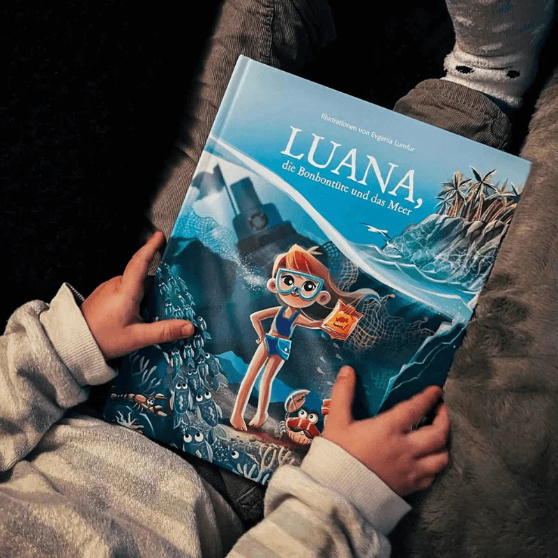 Luana, die Bonbontüte und das Meer