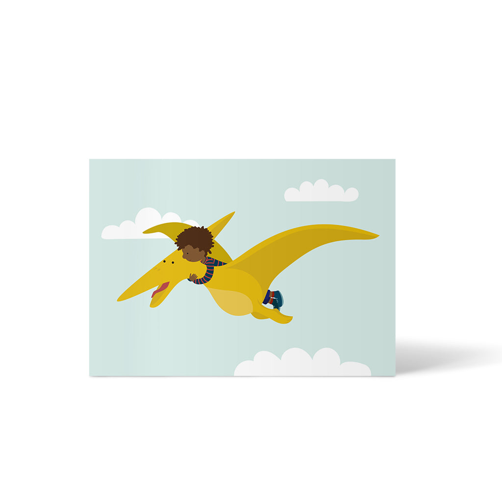 Flugsaurier (Kinderkarte)