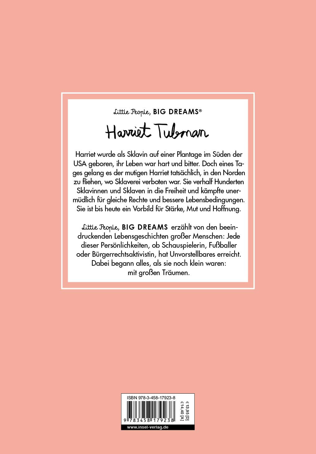 Zusammenfassung der Harriet Tubman Biografie für Kinder ab 4 Jahren.